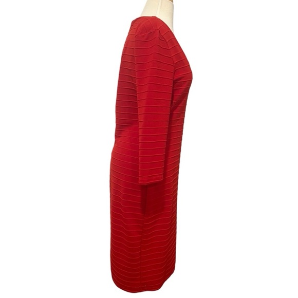 FASHION MIA Red Bandage Bodycon Dress Size Large - Picture 4 of 10